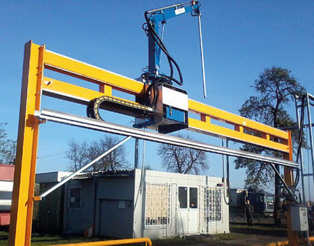 Автоматический пробоотборник зерна STORK 440 RAIL (СТОРК 440 РЕЛЬС)